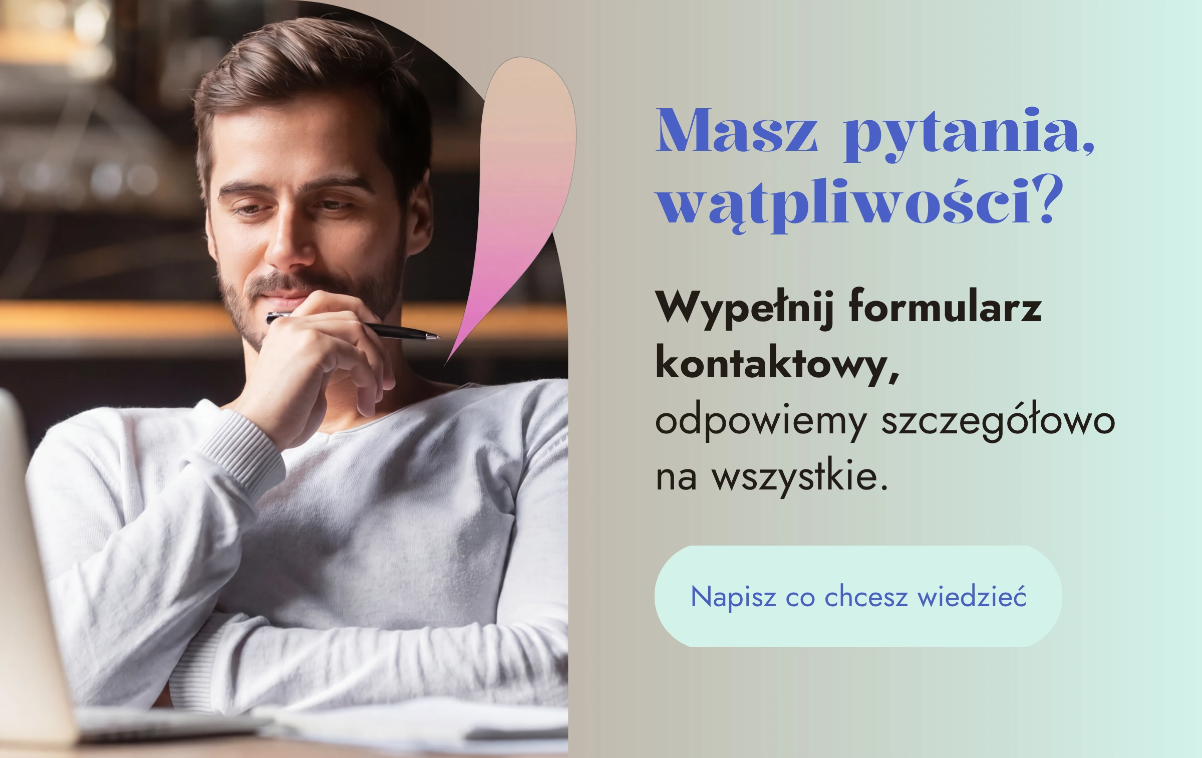 Napisz do Fiesta ZN przez formularz kontaktowy — opisz swoje mieszkanie i potrzeby.